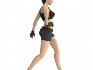 Liany Woman Character 3D Model