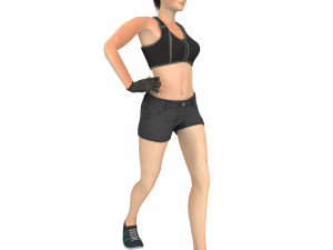 Liany Woman Character 3D 模型