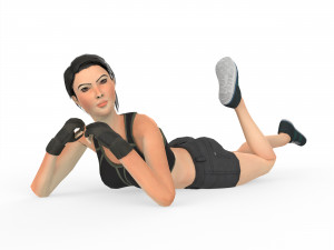 Liany Woman Character 3D 模型