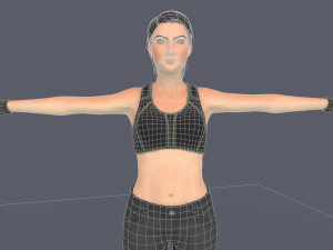 Liany Woman Character 3D 模型