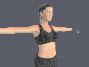 Liany Woman Character 3D 模型