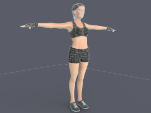 Liany Woman Character 3D 模型