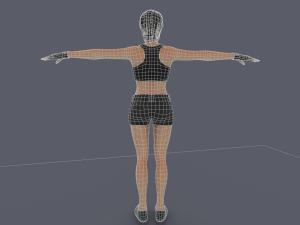 Liany Woman Character 3D 模型