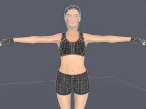 Liany Woman Character 3D 模型