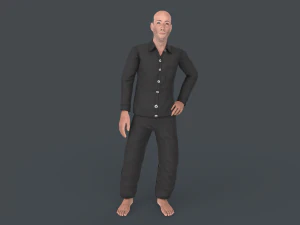 बूढ़ा आदमी 3D मॉडल