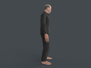 Old Man 3D Model
