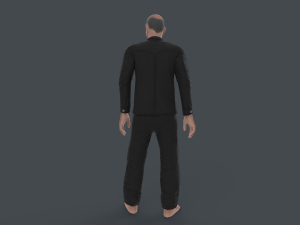Old Man 3D Model