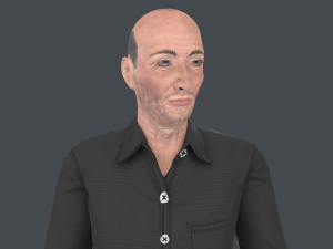 Old Man 3D Model