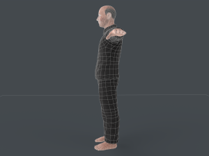Old Man 3D Model