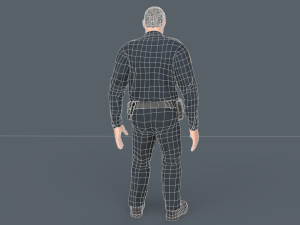 Police Man 3D Модель