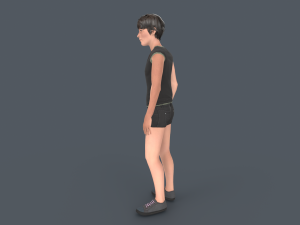 Young Boy 3D Model