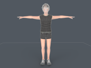 Young Boy 3D Model
