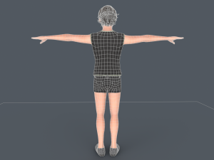 Young Boy 3D Model