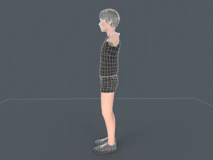 Young Boy 3D Model