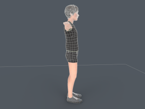 Young Boy 3D Model