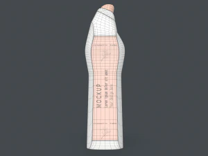 Natural Cream Box 3D Model