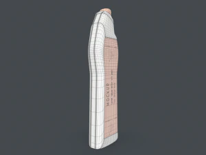 Natural Cream Box 3D Model