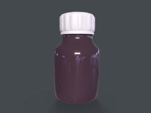 Medicine Bottle 3D Model