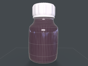 Medicine Bottle Model 3D