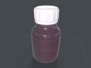 Medicine Bottle Model 3D