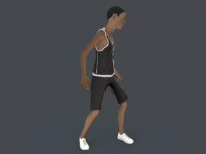 Arthur Young Rigged 3D Model
