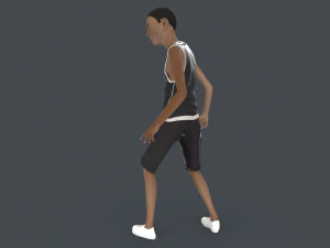 Arthur Young Rigged 3D Model