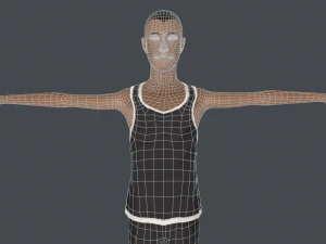 Arthur Young Rigged 3D Model