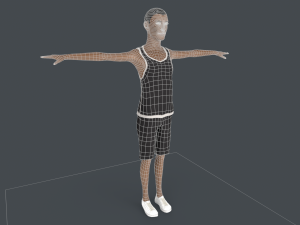 Arthur Young Rigged 3D Model
