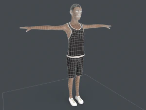 Arthur Young Rigged 3D Model