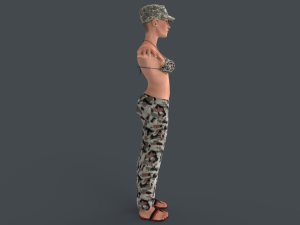 Commander Anita Model 3D