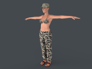Commander Anita Model 3D
