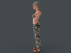 Commander Anita Model 3D