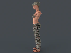 Commander Anita 3D Model