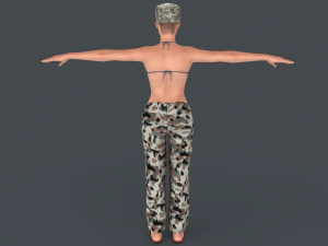 Commander Anita 3D Model