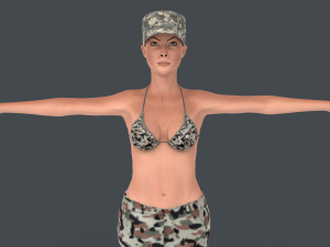 Commander Anita Model 3D