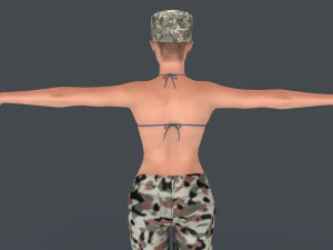 Commander Anita 3D Model
