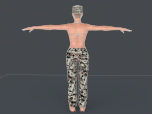 Commander Anita 3D Model