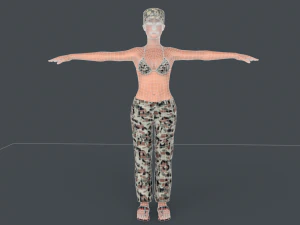 Commander Anita 3D Model