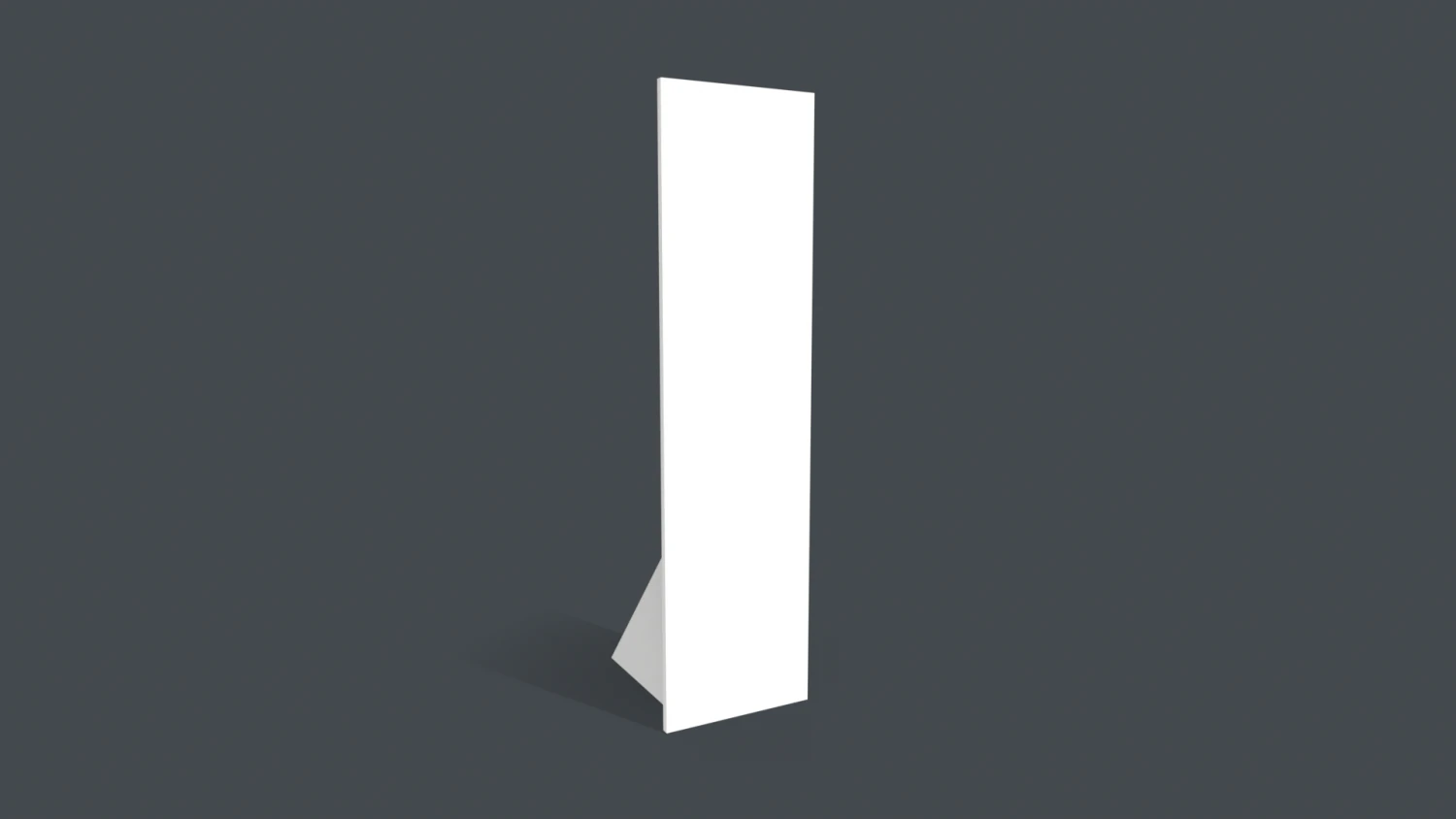 Promotional Stand 3D Model .c4d .max .obj .3ds .fbx .stl .blend 