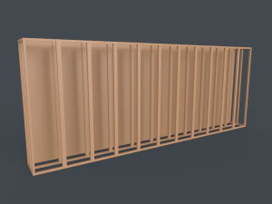 Stojak reklamowy Model 3D