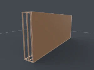 Advertising Stand 3D Model