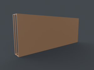 Advertising Stand 3D 模型