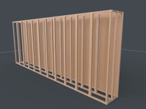 Advertising Stand 3D 模型