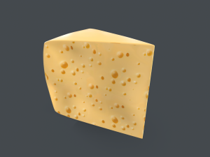 Cheese Breakfast Food 3D मॉडल