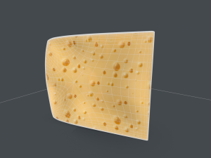Cheese Breakfast Food 3D Model