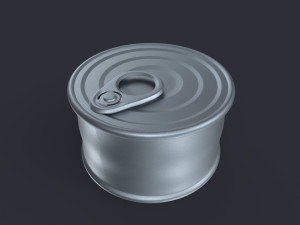 Metal Can 3D मॉडल