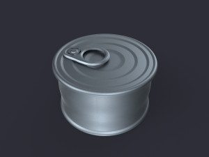 Metal Can 3D 模型