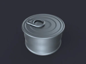 Metal Can 3D Model