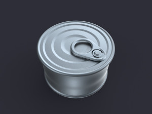 Metal Can 3D 模型