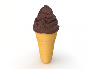 Ice Cream Cone 3D 模型
